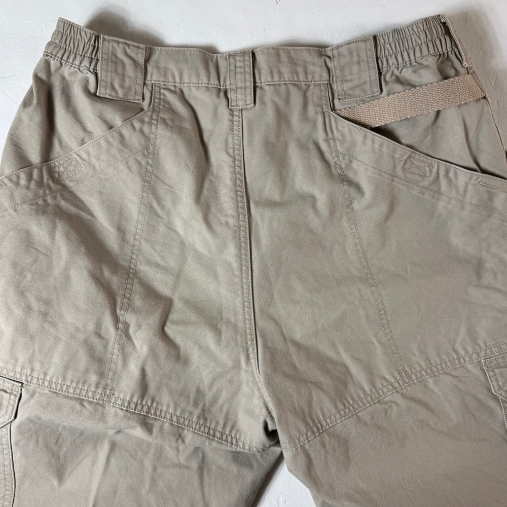 5.11 Tactical Mens 36x34 Cargo Pants Khaki Straight Leg Work Casual - Picture 3 of 9